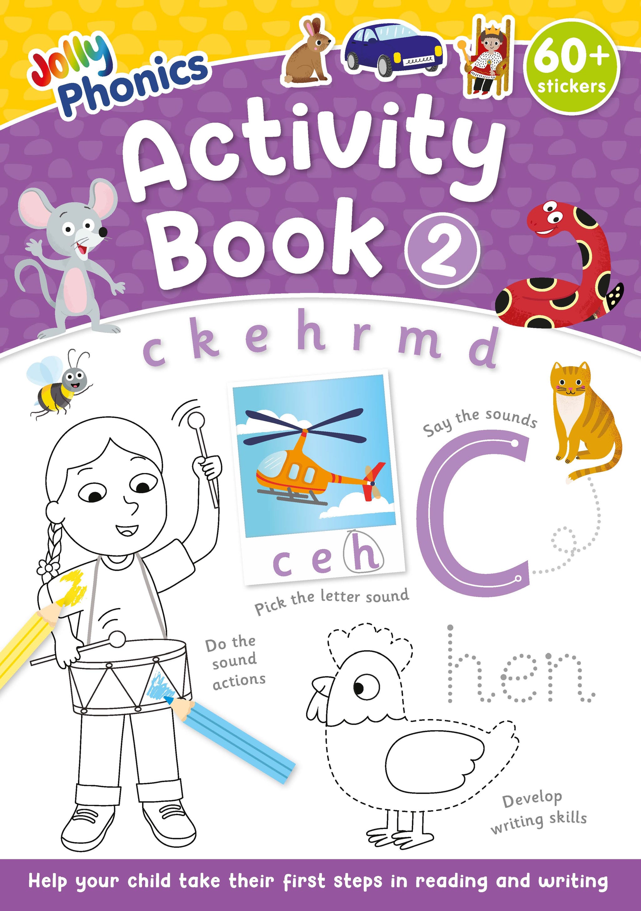 Jolly Phonics Activity Book 1-7 Complete Set (British English