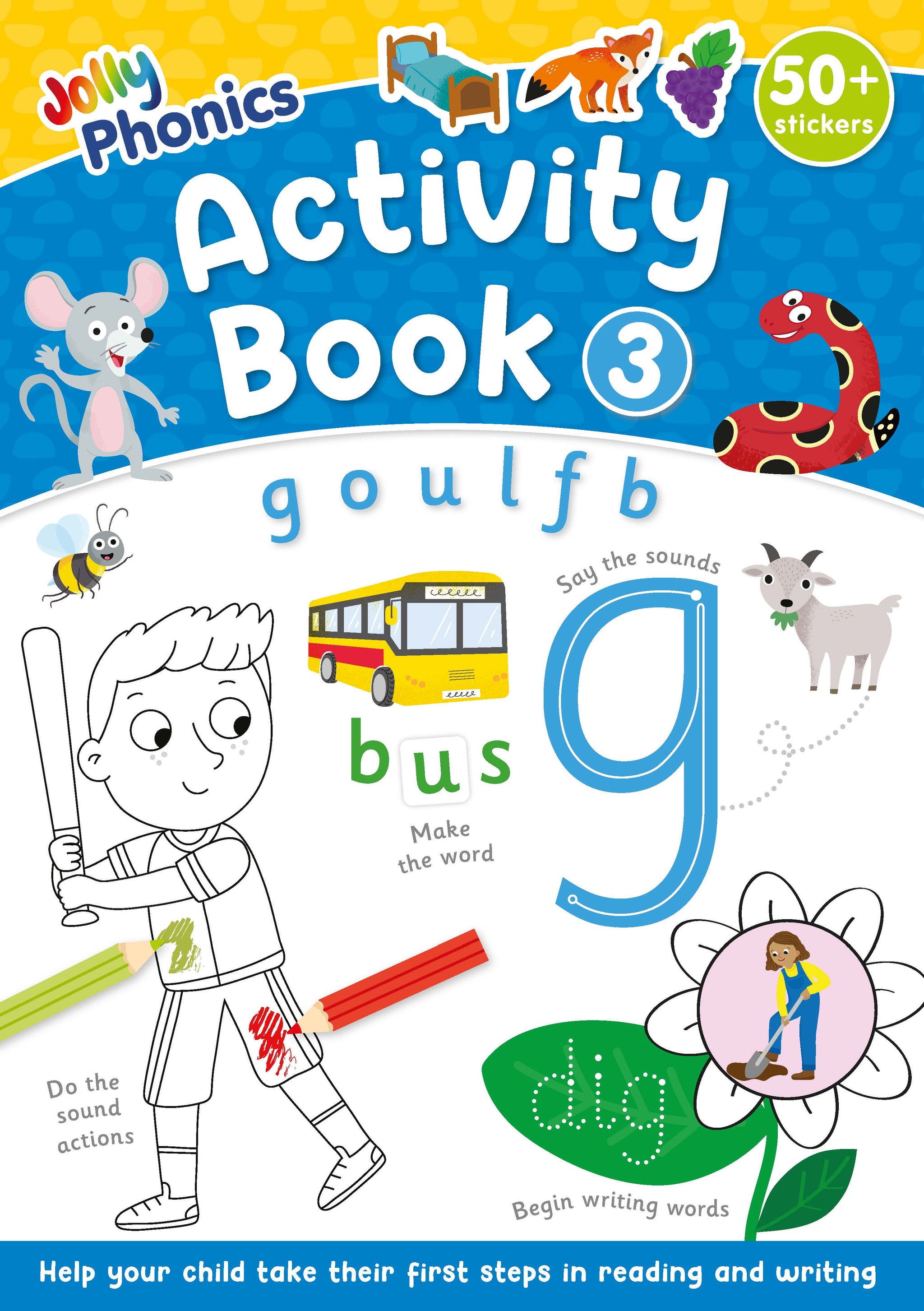Jolly Phonics Activity Book 1-7 Complete Set (British English