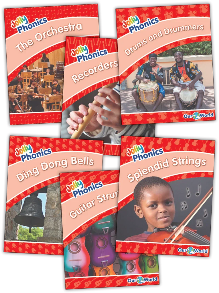 Jolly Phonics Red Decodable Readers Collection – Jolly Learning India