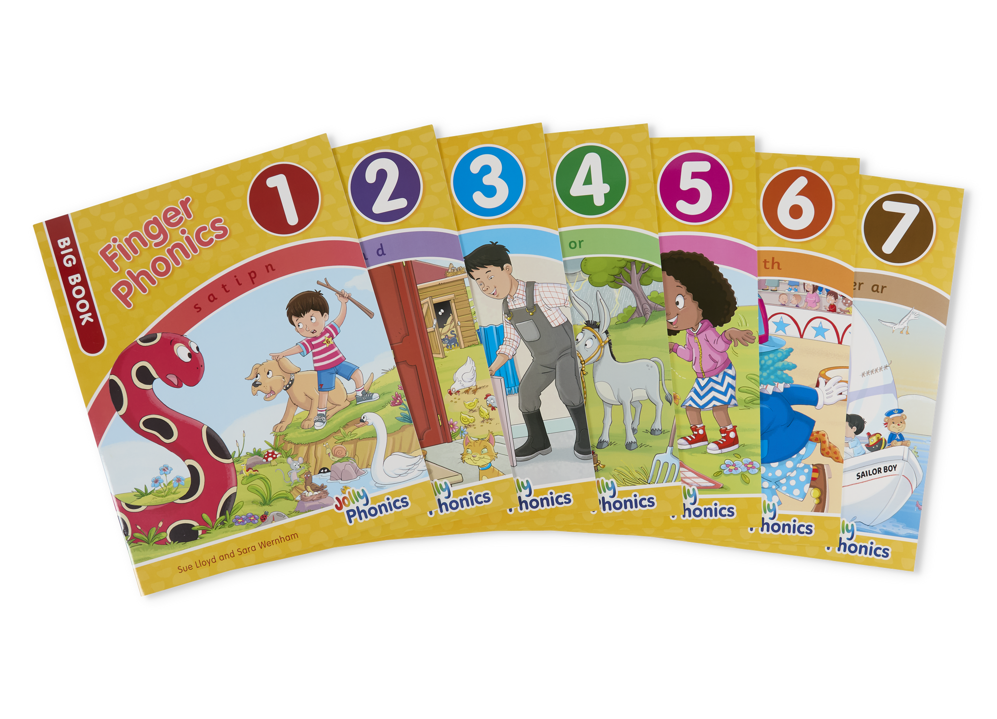 Finger Phonics Big Books 1–7 – Jolly Learning India