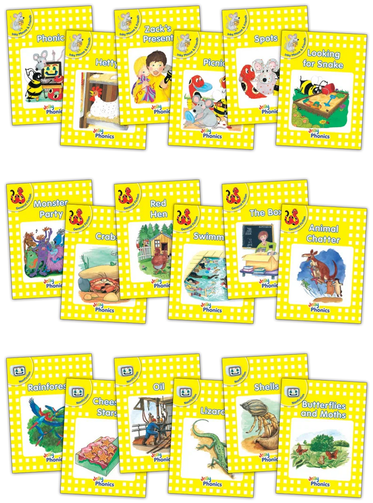 Jolly Phonics Readers Level 2 Complete Set – Jolly Learning India